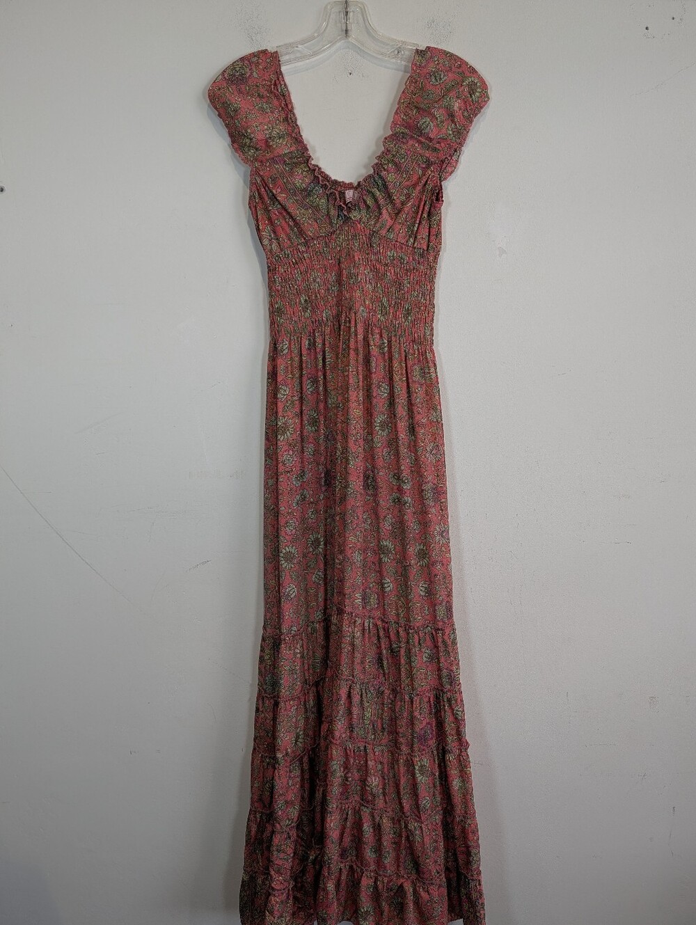 Cienna Rosa Maxi Dress, Size Small